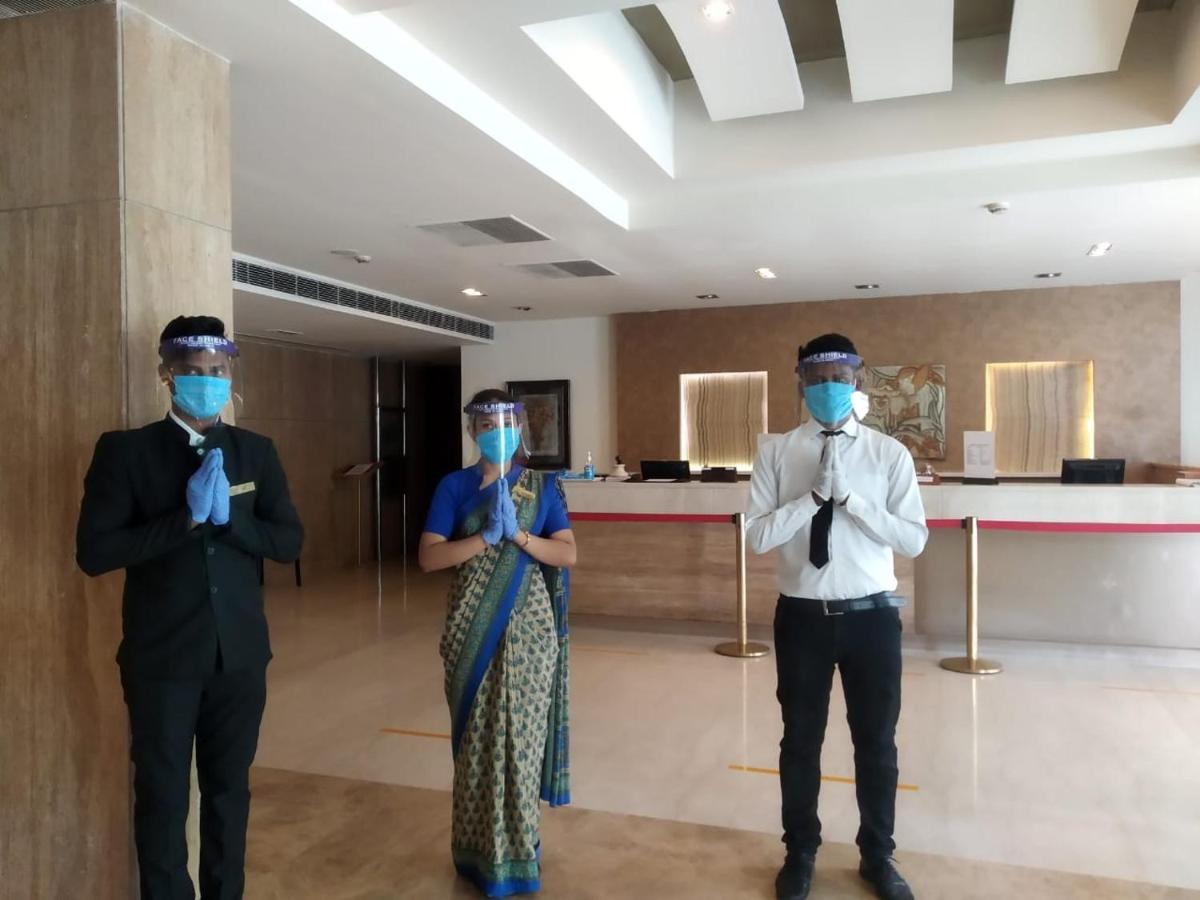 Hampshire Plaza Hotell Hyderabad Eksteriør bilde